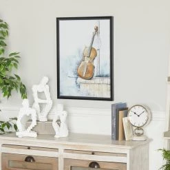 Cheap 😉 Brown Polystone Traditional Framed Wall Art, 24" x 18" by Ivory and Iris ⌛ -Cheap Ivory and Iris Store D506310S 7