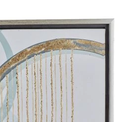 Brand new 🥰 Multi Polystone Contemporary Framed Wall Art, 24" x 20" by Ivory and Iris 🎉 -Cheap Ivory and Iris Store D506314S 4