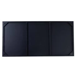 Best Pirce 🎉 Blue Contemporary Abstract Wood Wall Decor, 24" x 48" by Ivory and Iris 😀 -Cheap Ivory and Iris Store D506316S 5