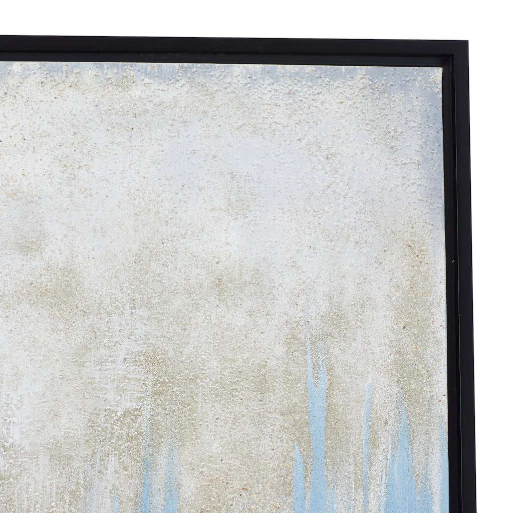 Wholesale π Set of 2 Blue Polystone Contemporary Framed Wall Art, 24" x 48" by Ivory and Iris π₯° 4 Wholesale π Set of 2 Blue Polystone Contemporary Framed Wall Art, 24" x 48" by Ivory and Iris π₯° - Image 4