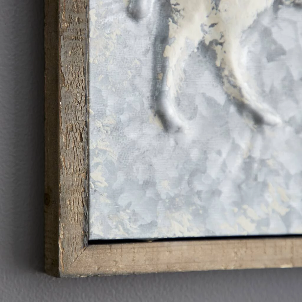 Best Sale βοΈ Set of 4 Grey Metal Farmhouse Farm Animals Wall Decor, 15" x 15" by Ivory and Iris π 5 Best Sale βοΈ Set of 4 Grey Metal Farmhouse Farm Animals Wall Decor, 15" x 15" by Ivory and Iris π - Image 5