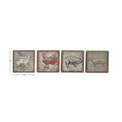 Best Sale βοΈ Set of 4 Grey Metal Farmhouse Farm Animals Wall Decor, 15" x 15" by Ivory and Iris π 15 Best Sale βοΈ Set of 4 Grey Metal Farmhouse Farm Animals Wall Decor, 15" x 15" by Ivory and Iris π -Cheap Ivory and Iris Store D506332S 7