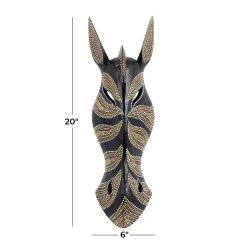 Coupon 😉 Black Albizia Bohemian Wall Decor, 6" x 6" x 3" by Ivory and Iris 🧨 -Cheap Ivory and Iris Store D506338S 6