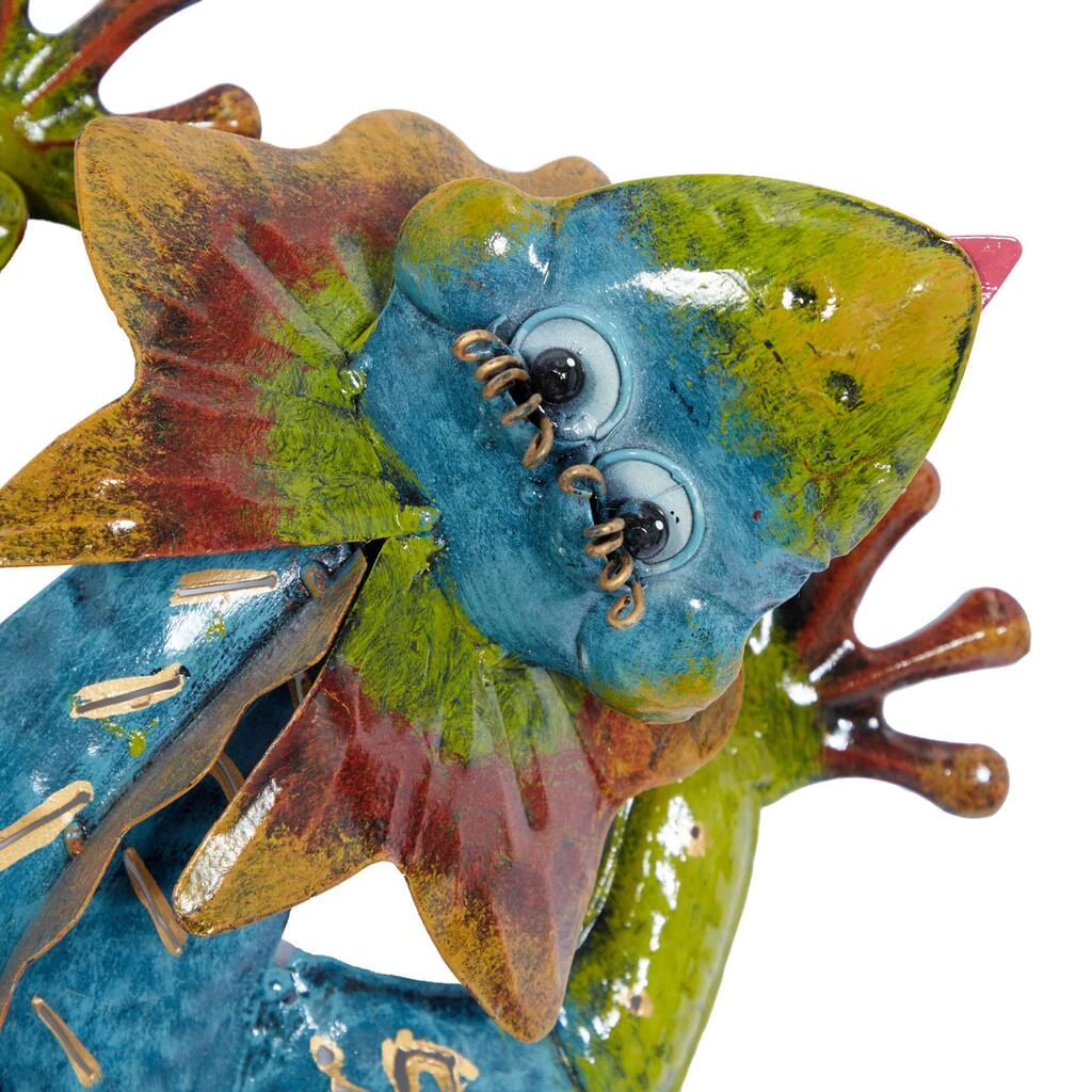 Budget π Green Metal Eclectic Wall Decor, 28" x 5" by Ivory and Iris π 3 Budget π Green Metal Eclectic Wall Decor, 28" x 5" by Ivory and Iris π - Image 3