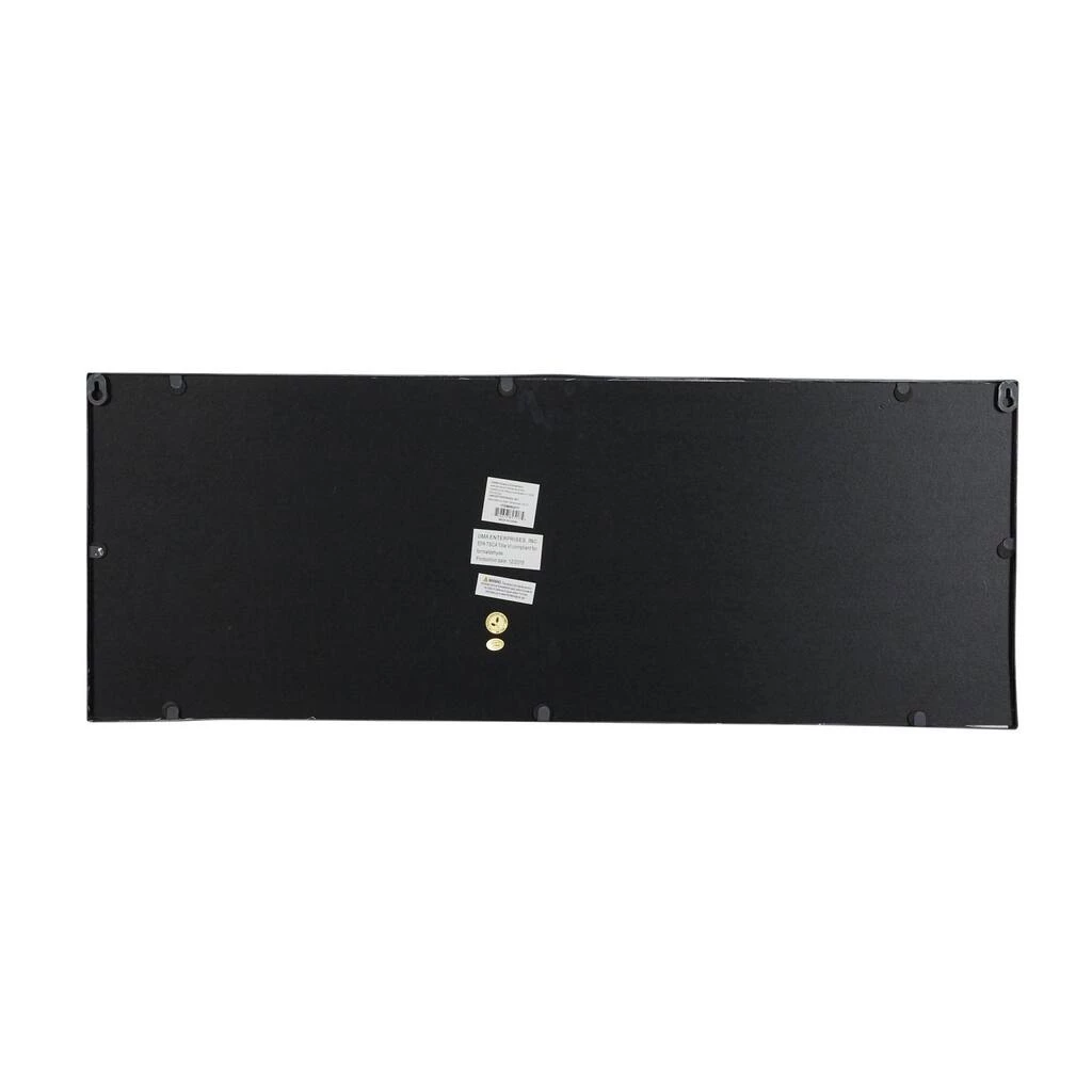 Deals π― Multi Color Iron Contemporary Wall Decor, 12" x 32" x 1" by Ivory and Iris 𧨠5 Deals π― Multi Color Iron Contemporary Wall Decor, 12" x 32" x 1" by Ivory and Iris 𧨠- Image 5