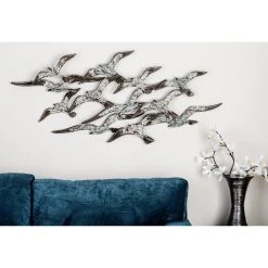 Best Sale ✨ White Iron Coastal Wall Decor, 23" x 48" x 3" by Ivory and Iris ✨ 9 Best Sale ✨ White Iron Coastal Wall Decor, 23" x 48" x 3" by Ivory and Iris ✨ -Cheap Ivory and Iris Store D506346S 5