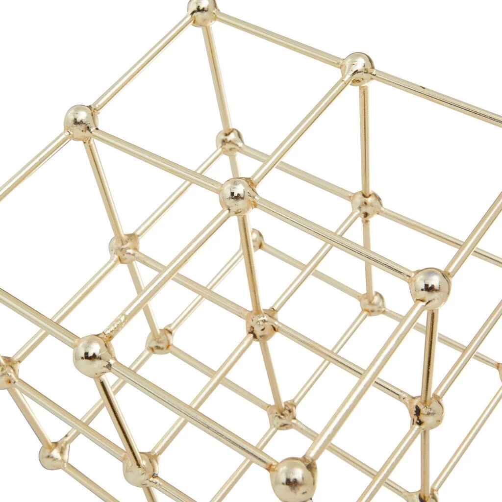 Brand new π Gold Marble Modern Sculpture, 12" x 9" x 9" by Ivory and Iris π― 5 Brand new π Gold Marble Modern Sculpture, 12" x 9" x 9" by Ivory and Iris π― - Image 5