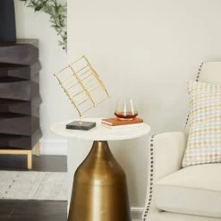 Brand new π Gold Marble Modern Sculpture, 12" x 9" x 9" by Ivory and Iris π― 15 Brand new π Gold Marble Modern Sculpture, 12" x 9" x 9" by Ivory and Iris π― -Cheap Ivory and Iris Store D506356S 8