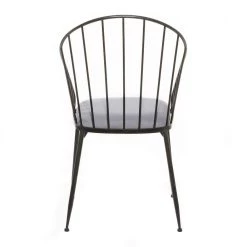 Cheap π Black Fabric and Metal Dining Chair, 37" x 21" x 24" by Ivory and Iris π 13 Cheap π Black Fabric and Metal Dining Chair, 37" x 21" x 24" by Ivory and Iris π -Cheap Ivory and Iris Store D506404S 6