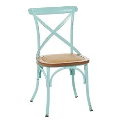 Hot Sale π Blue Iron Farmhouse Dining Chair, 35" x 20" x 20" by Ivory and Iris π