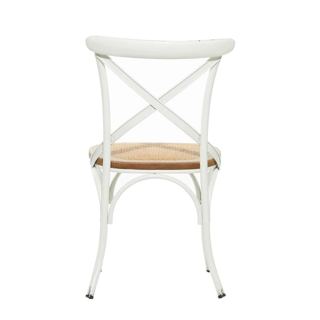 New π White Iron Farmhouse Dining Chair, 35" x 20" x 20" by Ivory and Iris β 6 New π White Iron Farmhouse Dining Chair, 35" x 20" x 20" by Ivory and Iris β - Image 6