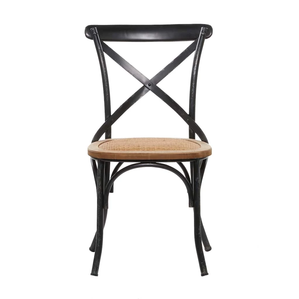 Buy π€© Black Iron Farmhouse Dining Chair, 35" x 20" x 20" by Ivory and Iris π 3 Buy π€© Black Iron Farmhouse Dining Chair, 35" x 20" x 20" by Ivory and Iris π - Image 3