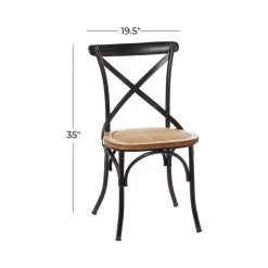 Buy π€© Black Iron Farmhouse Dining Chair, 35" x 20" x 20" by Ivory and Iris π 14 Buy π€© Black Iron Farmhouse Dining Chair, 35" x 20" x 20" by Ivory and Iris π -Cheap Ivory and Iris Store D506411S 7