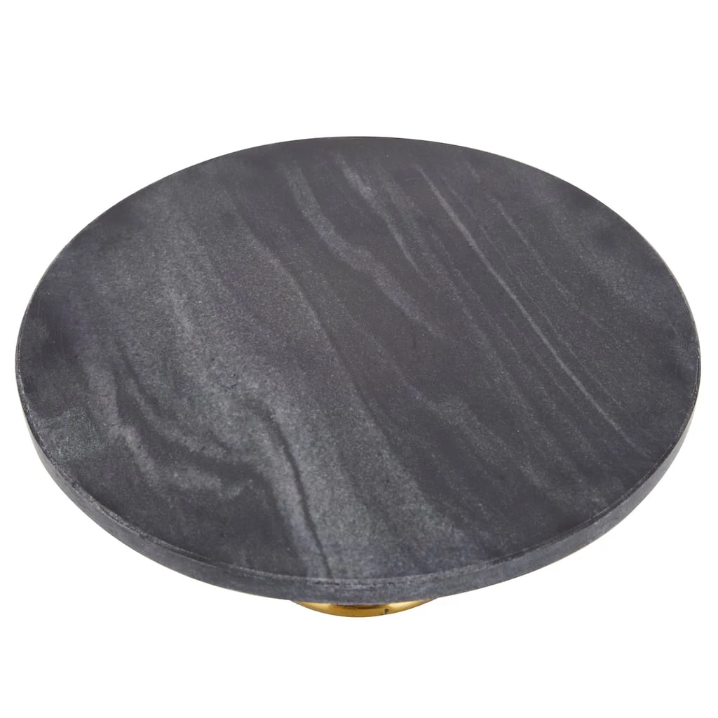 Budget βοΈ Set of 3 Black Aluminum Natural Cake Stand, 6" x 12" x 12" by Ivory and Iris 𧨠4 Budget βοΈ Set of 3 Black Aluminum Natural Cake Stand, 6" x 12" x 12" by Ivory and Iris 𧨠- Image 4