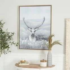 Promo 👏 Gray Polystone Modern Farmhouse Framed Wall Art, 40" x 30" x 2" by Ivory and Iris 😍 -Cheap Ivory and Iris Store D506487S 7