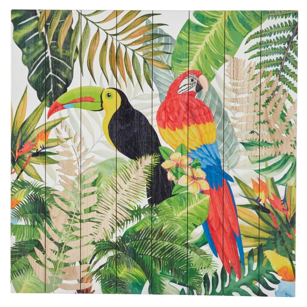 Hot Sale π Green Eclectic Animals Wood Wall Art, 30" x 30" by Ivory and Iris π€© 2 Hot Sale π Green Eclectic Animals Wood Wall Art, 30" x 30" by Ivory and Iris π€© - Image 2