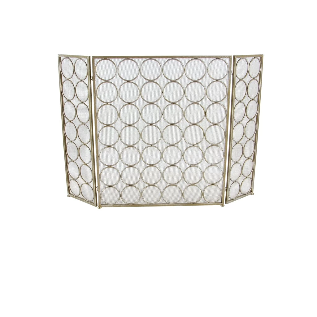 Best reviews of β Brass Metal Modern Fireplace Screen, 32" x 47" x 1" by Ivory and Iris π 4 Best reviews of β Brass Metal Modern Fireplace Screen, 32" x 47" x 1" by Ivory and Iris π - Image 4