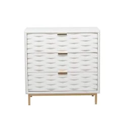 Best deal ✔️ White MDF Contemporary Cabinet, 32" x 32" x 16" by Ivory and Iris 🧨