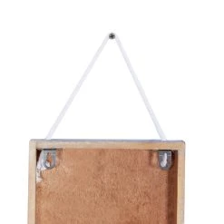 Deals 🎁 Blue Wood Coastal Wall Decor, 8" x 2" x 31" by Ivory and Iris 👏 -Cheap Ivory and Iris Store D507748S 5