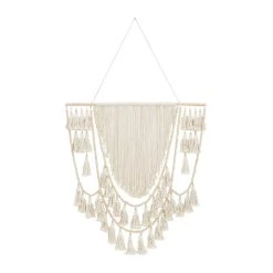 Budget π White Wood Traditional Wall Decor, 66" x 40" x 3" by Ivory and Iris π―