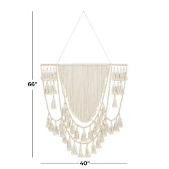 Budget 🎁 White Wood Traditional Wall Decor, 66" x 40" x 3" by Ivory and Iris 💯 -Cheap Ivory and Iris Store D507800S 6