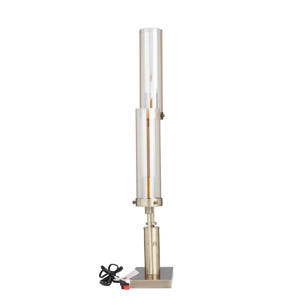 Coupon π Silver Iron Modern Accent Lamp, 33" x 9" x 5" by Ivory and Iris π 2 Coupon π Silver Iron Modern Accent Lamp, 33" x 9" x 5" by Ivory and Iris π - Image 2