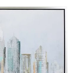 Budget 👏 Gray Polystone Contemporary Framed Wall Art, 36" x 48" x 2" by Ivory and Iris 🌟 -Cheap Ivory and Iris Store D507831S 4