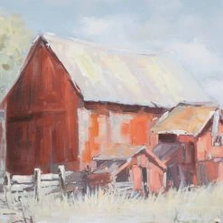 Wholesale 👍 Multi Polystone Modern Farmhouse Framed Wall Art, 28" x 28" by Ivory and Iris 🥰 -Cheap Ivory and Iris Store D507836S 3