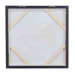 Wholesale 👍 Multi Polystone Modern Farmhouse Framed Wall Art, 28" x 28" by Ivory and Iris 🥰 -Cheap Ivory and Iris Store D507836S 5