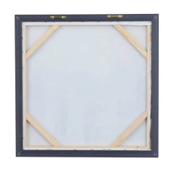 Flash Sale 😍 Multi Polystone Transitional Framed Wall Art, 24" x 24" by Ivory and Iris 👏 -Cheap Ivory and Iris Store D507837S 5