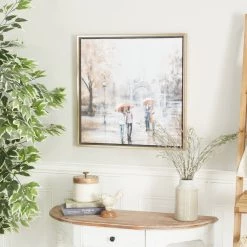 Flash Sale 😍 Multi Polystone Transitional Framed Wall Art, 24" x 24" by Ivory and Iris 👏 -Cheap Ivory and Iris Store D507837S 7