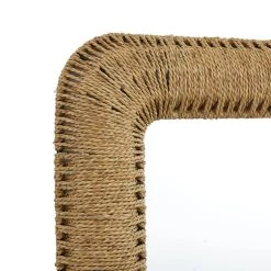 Brand new 🤩 Brown Iron Bohemian Wall Mirror, 40" x 32" x 3" by Ivory and Iris 👏 -Cheap Ivory and Iris Store D507960S 3