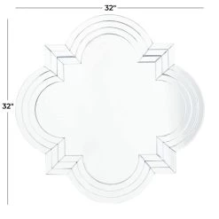 Brand new π₯ Silver MDF Glam Wall Mirror, 32" x 32" x 2" by Ivory and Iris π 10 Brand new π₯ Silver MDF Glam Wall Mirror, 32" x 32" x 2" by Ivory and Iris π -Cheap Ivory and Iris Store D507961S 5