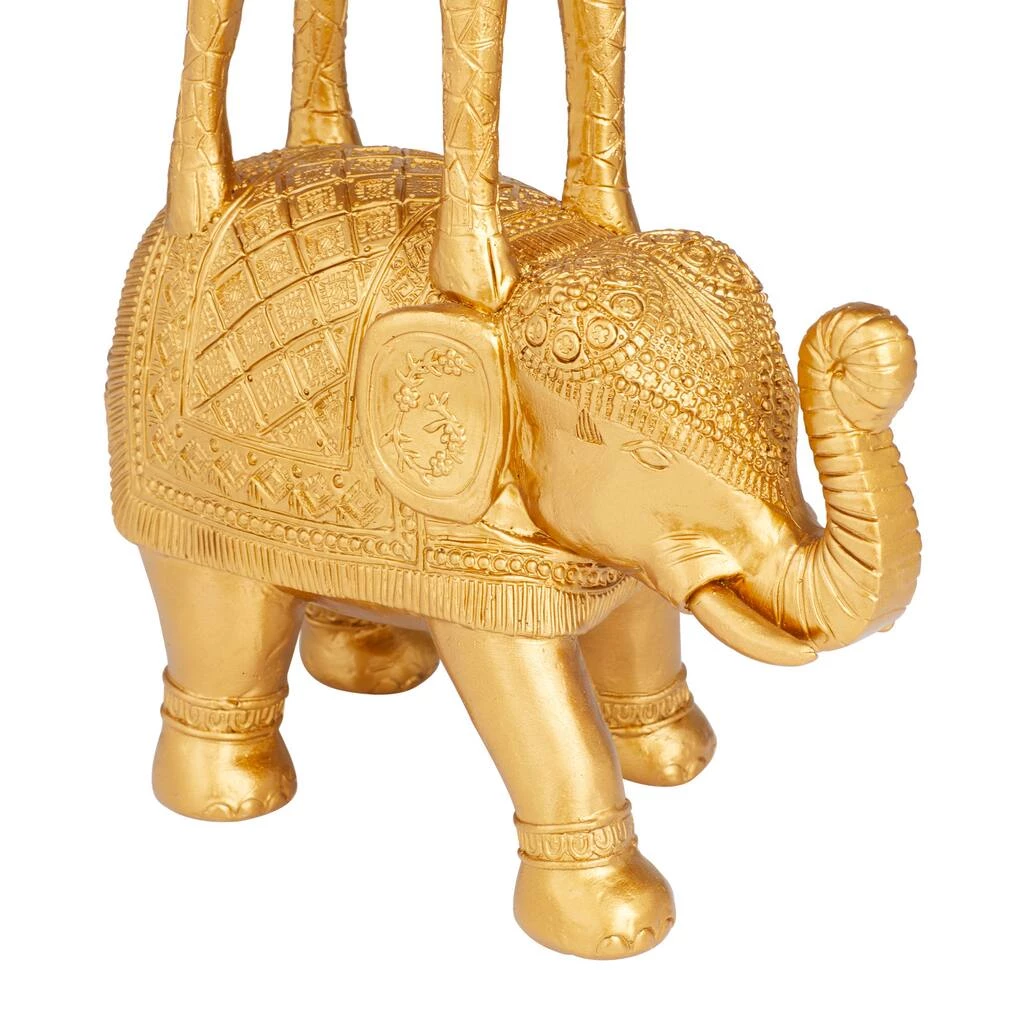 Best Sale π€© Gold Polystone Glam Sculpture, 25" x 7" x 10" by Ivory and Iris π 5 Best Sale π€© Gold Polystone Glam Sculpture, 25" x 7" x 10" by Ivory and Iris π - Image 5