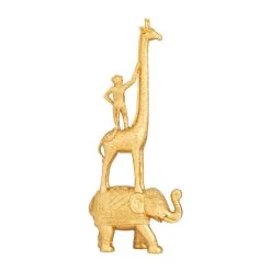 Best Sale π€© Gold Polystone Glam Sculpture, 25" x 7" x 10" by Ivory and Iris π 13 Best Sale π€© Gold Polystone Glam Sculpture, 25" x 7" x 10" by Ivory and Iris π -Cheap Ivory and Iris Store D508113S 6