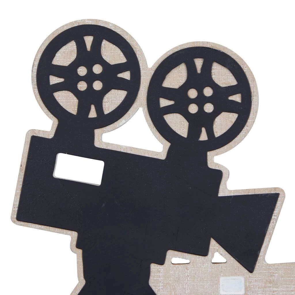 Buy π Black Wood Industrial Wall Decor, 12" x 28" x 5" by Ivory and Iris π 3 Buy π Black Wood Industrial Wall Decor, 12" x 28" x 5" by Ivory and Iris π - Image 3