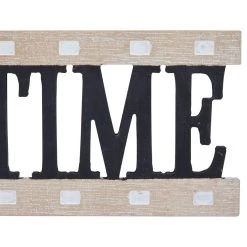 Buy π Black Wood Industrial Wall Decor, 12" x 28" x 5" by Ivory and Iris π 10 Buy π Black Wood Industrial Wall Decor, 12" x 28" x 5" by Ivory and Iris π -Cheap Ivory and Iris Store D508198S 4