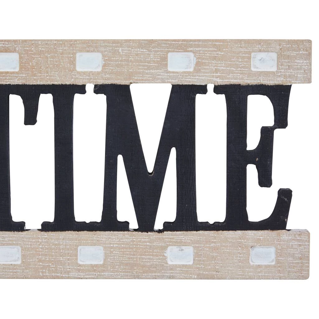 Buy π Black Wood Industrial Wall Decor, 12" x 28" x 5" by Ivory and Iris π 4 Buy π Black Wood Industrial Wall Decor, 12" x 28" x 5" by Ivory and Iris π - Image 4