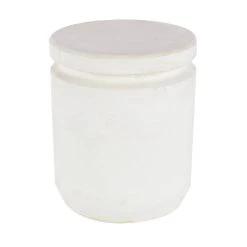 Outlet 🔥 White Fiber Clay Industrial Outdoor Stool, 17" x 15" x 15" by Ivory and Iris 🧨