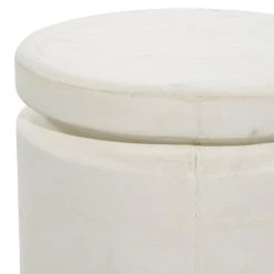 Outlet π₯ White Fiber Clay Industrial Outdoor Stool, 17" x 15" x 15" by Ivory and Iris 𧨠9 Outlet π₯ White Fiber Clay Industrial Outdoor Stool, 17" x 15" x 15" by Ivory and Iris 𧨠-Cheap Ivory and Iris Store D508210S 3