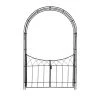 Coupon 💯 Black Iron Traditional Garden Arbor, 86" x 55" x 14" by Ivory and Iris 😉