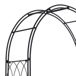 Coupon π― Black Iron Traditional Garden Arbor, 86" x 55" x 14" by Ivory and Iris π 16 Coupon π― Black Iron Traditional Garden Arbor, 86" x 55" x 14" by Ivory and Iris π -Cheap Ivory and Iris Store D508226S 7