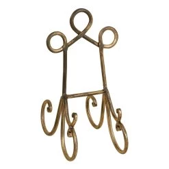 New 🌟 9" Brown Metal Traditional Easel by Ivory and Iris ⭐ -Cheap Ivory and Iris Store D508283S 2