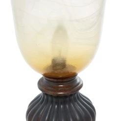 Coupon ⭐ Set of 2" Brown Polystone Rustic Uplight, 8" x 18" by Ivory and Iris 👍 -Cheap Ivory and Iris Store D508302S 5