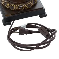 Coupon ⭐ Set of 2" Brown Polystone Rustic Uplight, 8" x 18" by Ivory and Iris 👍 -Cheap Ivory and Iris Store D508302S 6