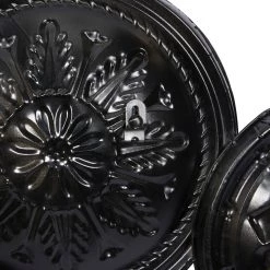 Best Sale π Black Metal Rustic Wall Decor, 31" x 19" by Ivory and Iris π 13 Best Sale π Black Metal Rustic Wall Decor, 31" x 19" by Ivory and Iris π -Cheap Ivory and Iris Store D509758S 5