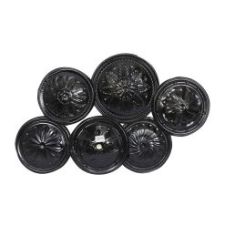 Best Sale π Black Metal Rustic Wall Decor, 31" x 19" by Ivory and Iris π 14 Best Sale π Black Metal Rustic Wall Decor, 31" x 19" by Ivory and Iris π -Cheap Ivory and Iris Store D509758S 6