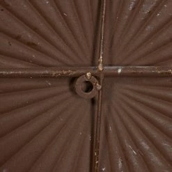 New 🔥 Beige iron Rustic Wall Decor, 28" x 1" x 46" by Ivory and Iris 😉 -Cheap Ivory and Iris Store D509761S 5