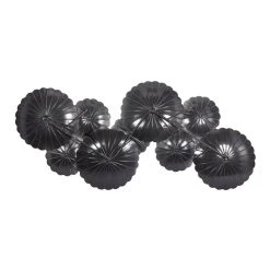 Buy 😍 Brown Tin Rustic Floral Wall Decor, 44" x 20" by Ivory and Iris 🤩 -Cheap Ivory and Iris Store D509764S 7