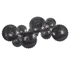 Buy 😍 Brown Tin Rustic Floral Wall Decor, 44" x 20" by Ivory and Iris 🤩 -Cheap Ivory and Iris Store D509764S 9